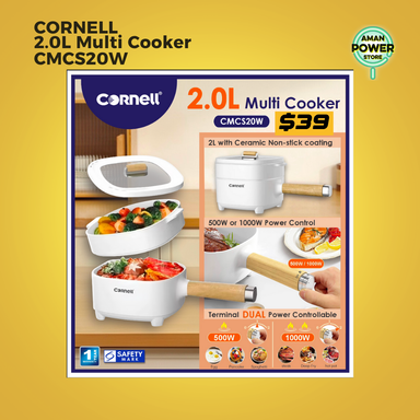 CORNELL 2.0L MULTI COOKER CMCS20W