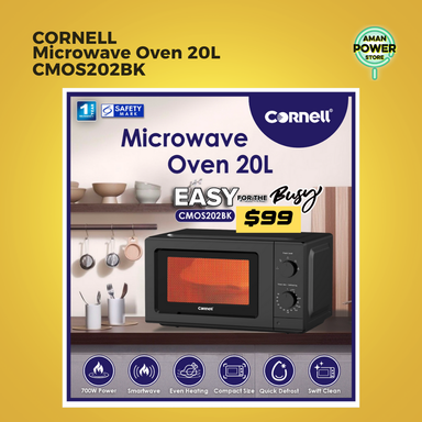 CORNELL MICROWAVE OVEN 20L CMOS202BK