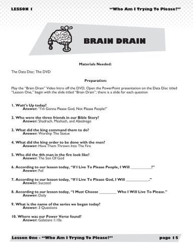 3 Questions – 3-Week Kids Curriculum