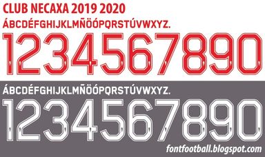 Font Vector Club Necaxa 2019 2020 kit