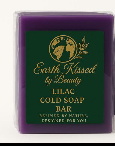 Earth Kissed by Beauty Lilac Cold Soap Bar BA 