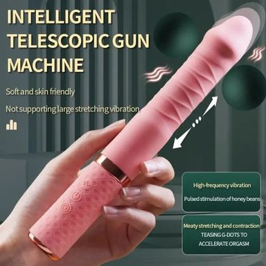 ดิลชักออโต้-สั่น 2in1 สีชมพู 