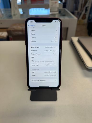 iPhone XR 64GB Red Color Unlocked in Excellent Condition