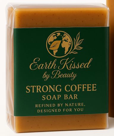 Earth Kissed by Beauty Strong Coffee Soap Bar BA 