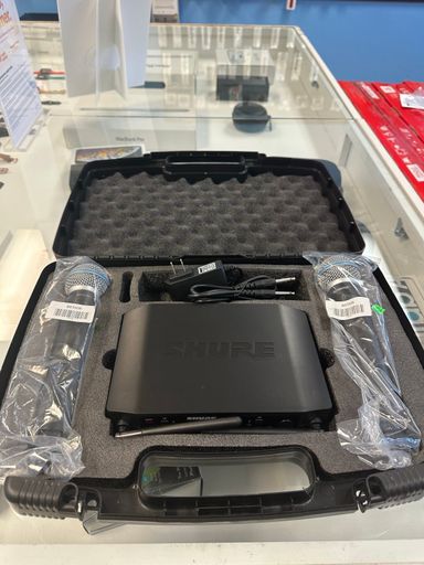 Microphone Shure GLXD4+BETA 58A Professional Wireless Microphone System w