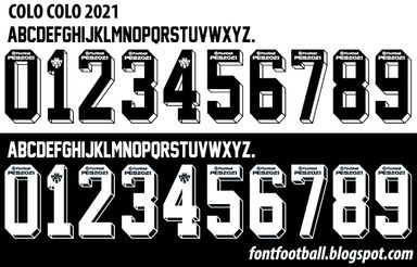 Font Vector Colo Colo 2021 kit