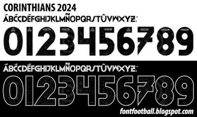 Font Vector Corinthians 2024 kit