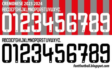 Font Vector Cremonese 2023 2024 kit