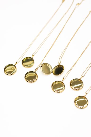 Collar Relicario Gold