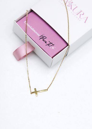 Collar Mini Crucifijo