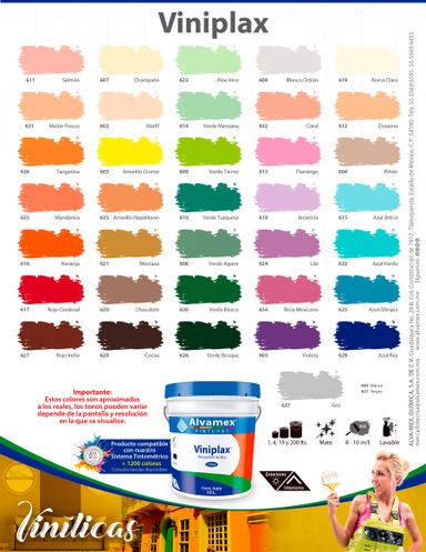 Pintura Vinilica VP600 Pinturama 19 Lt