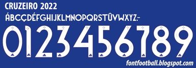 Font Vector Cruzeiro 2022 kit