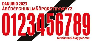 Font Vector Danubio 2023 kit