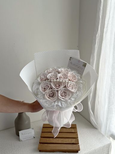 11 Stalk Awakening Soap Rose Bouquet｜ 苏醒香皂玫瑰花束 