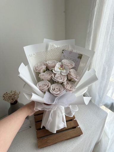 9 Stalk Awakening Soap Rose Bouquet｜ 苏醒香皂玫瑰花束 