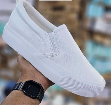 White Casual Sneakers