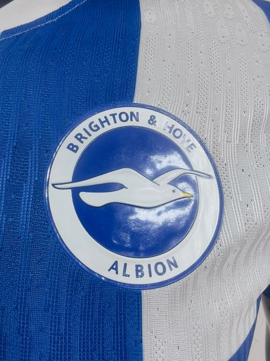 Brighton & Hove Albion F.C 2025/26 Home Shirt (White/Blue)