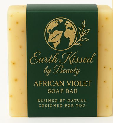 Earth Kissed by Beauty African Violet Soap Bar BA 