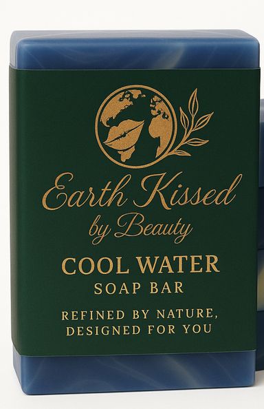 Earth Kissed by Beauty Cool Water Soap Bar BA