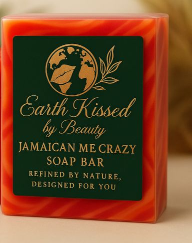 Earth Kissed by Beauty Jamaican Me Crazy Soap Bar BA