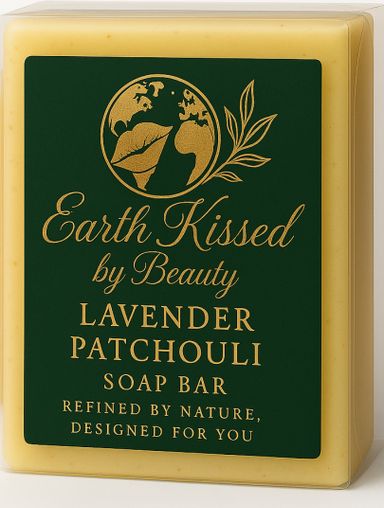 Earth Kissed by Beauty Lavender Patchouli  Soap Bar BA