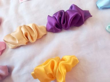 🦋 Scrunchie Barrette