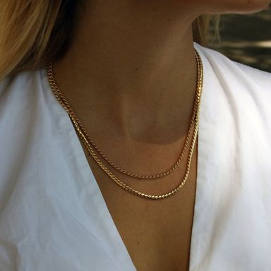 Chaînes dorées XXL