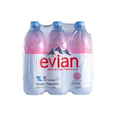 Agua Natural De Manantial Evian 6.0 PA