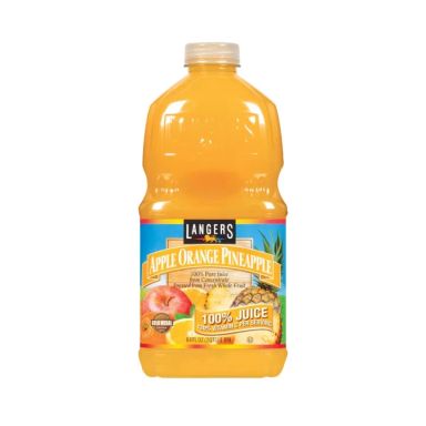 Apple Orange Pineapple Juice Langers 64.0 OZ