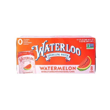 Agua Mineral Sabor Sandia Waterloo 8.0 PA
