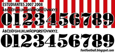 Font Vector Estudiantes 2007 2008 kit