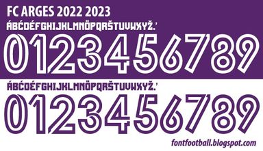 Font Vector FC Arges 2022 2023 kit