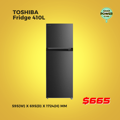 TOSHIBA FRIDGE 410L