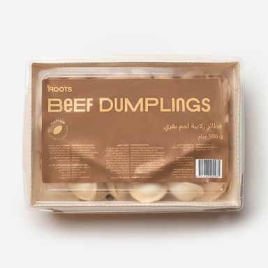 Roots Beef Dumplings Frozen 500g
