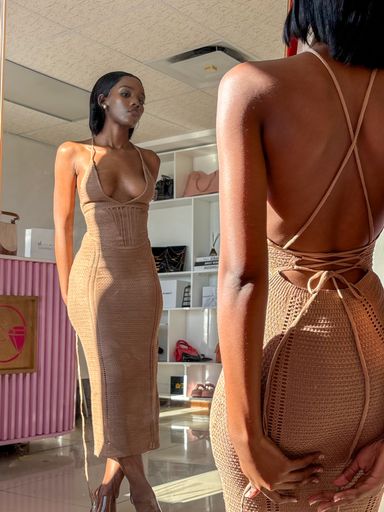Tie me up bodycon