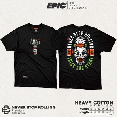 NEVER STOP ROLLING