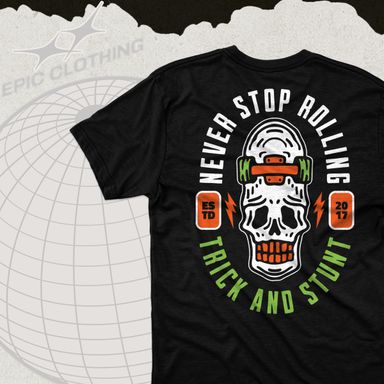 NEVER STOP ROLLING