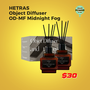 HETRAS OBJECT DIFFUSER OD-MF MIDNIGHT FOG