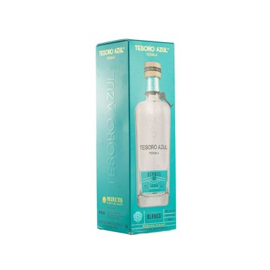 Tequila 100% Blanco Tesoro Azul 750.0 mL