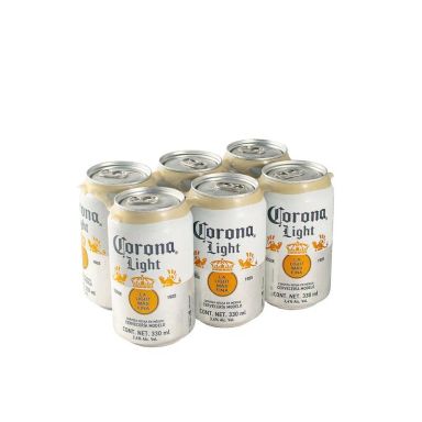 Cerveza Ligth Bote Corona 6.0 Pack