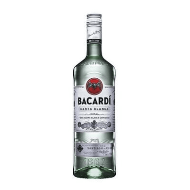 Ron Carta Blanca Bacardi 980.0 mL