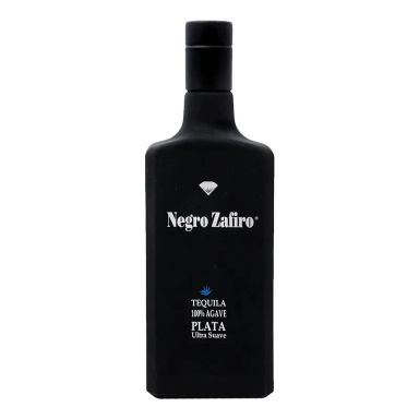 Tequila Plata Ultra Suave Negro Zafiro 750.0 mL