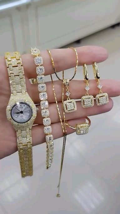 Ensemble de 3 montres à Quartz pour femmes, Bracelet-montre de luxe avec boucle magnétique, motif floral avec strass, pièces mode 2020