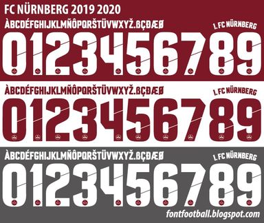 Font Vector Fc Nürnberg 2019 2020 kit
