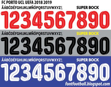 Font Vector FC Porto 2018 2019 kit