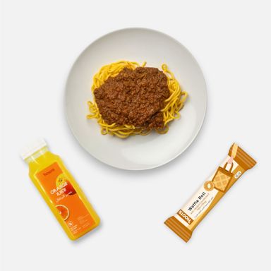 Combo Meals "Spaghetti Bolognese 400g + Drink + Dessert"