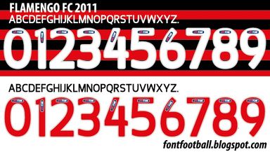 Font Vector Flamengo 2011 kit