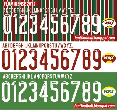 Font Vector Fluminense 2015 2016 kit