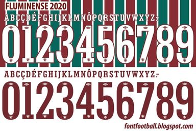 Font Vector Fluminense 2020 kit