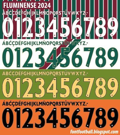 Font Vector Fluminense 2024 kit